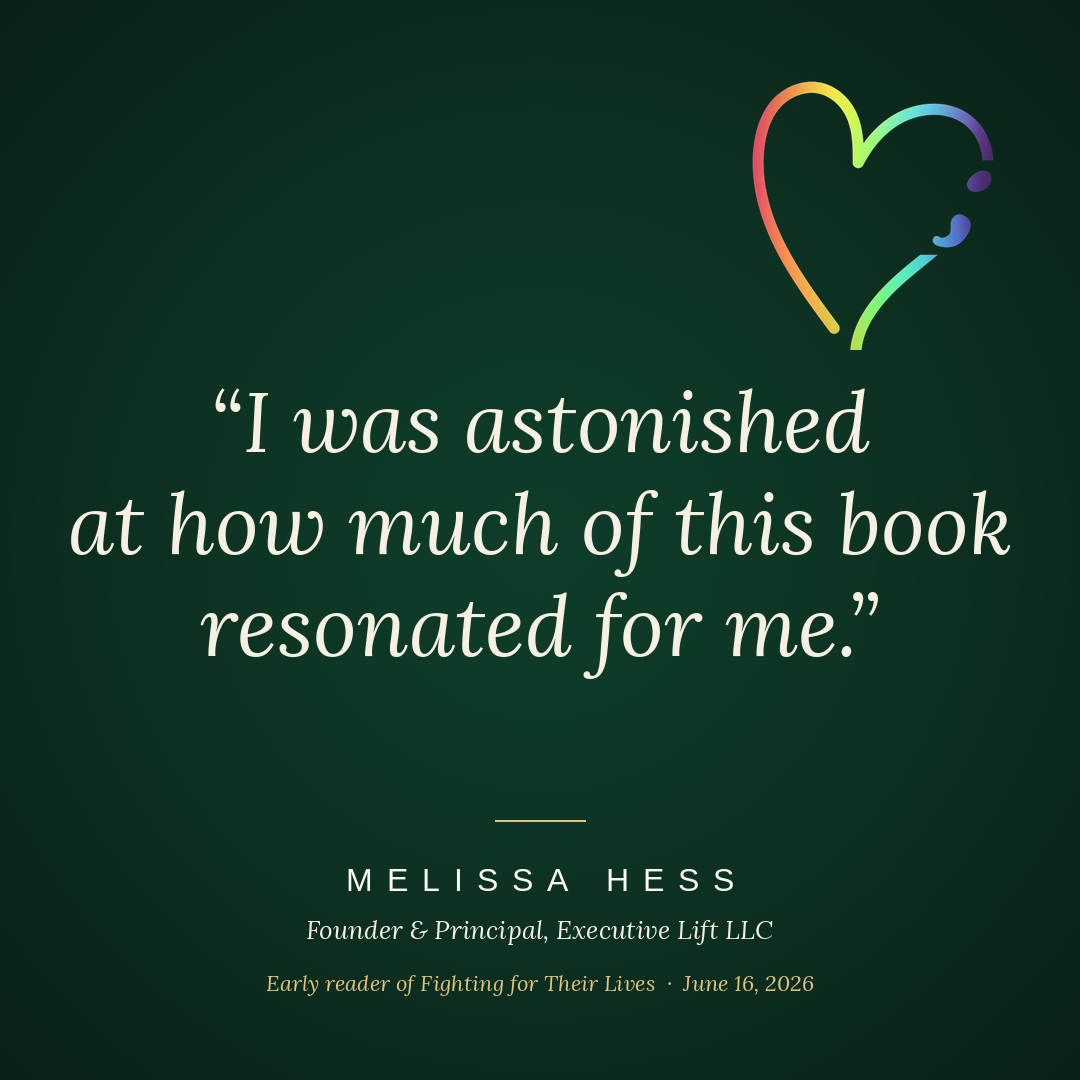 Early reader Melissa Hess quote about Fighting for Their Lives